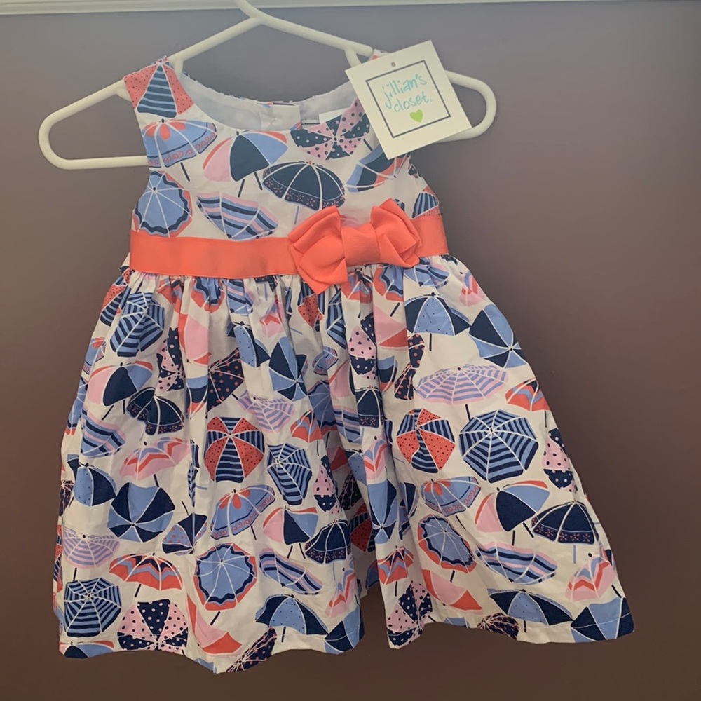 Jillian’s Closet girls size 3-6 month new with tags dress
